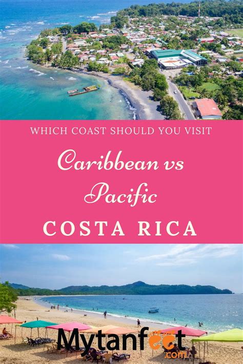 caribbean vs pacific costa rica